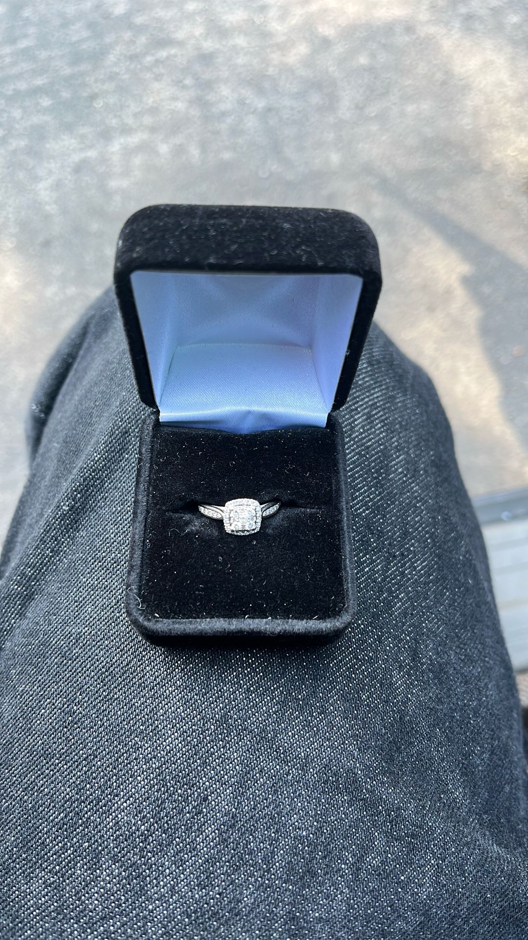 White Gold Ring Asking $600