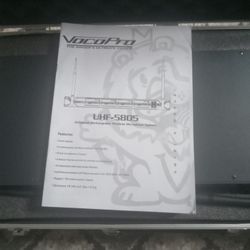 Vocopro UHF-5805 
