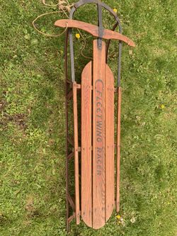 Antique Fleet wing Racer Sled