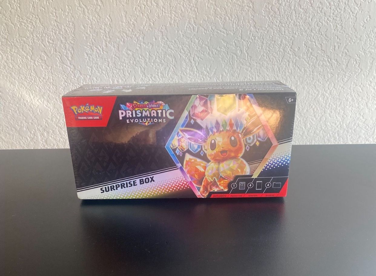 Prismatic Evolutions Surprise Box