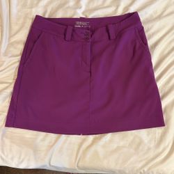 Nike Skirt Golf Retail $89 Asking $20 Size 8 Deep Purple 