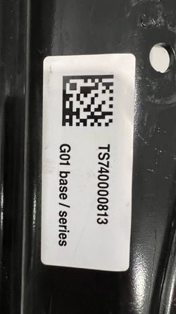 BMW X3 X4 rear bumper reinforcement bar