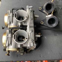 Yamaha V-star 650 Classic 2003 Mikuni Carburetor With Two New Manifold 