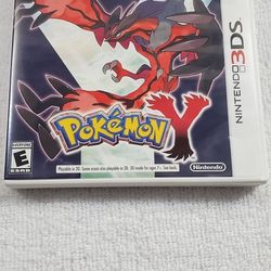 Pokemon Y Nintendo 3ds Game 