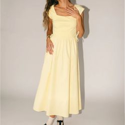 Brand New Never Worn Yellow Dress