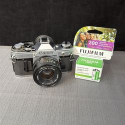 Canon AE-1 35mm film camera