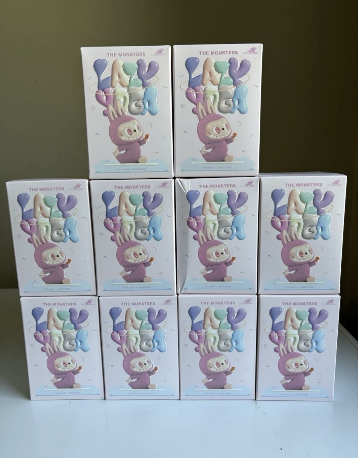 (Authentic)The Monsters Labubu Lazy Yoga Sealed Blind Boxes (US Seller)