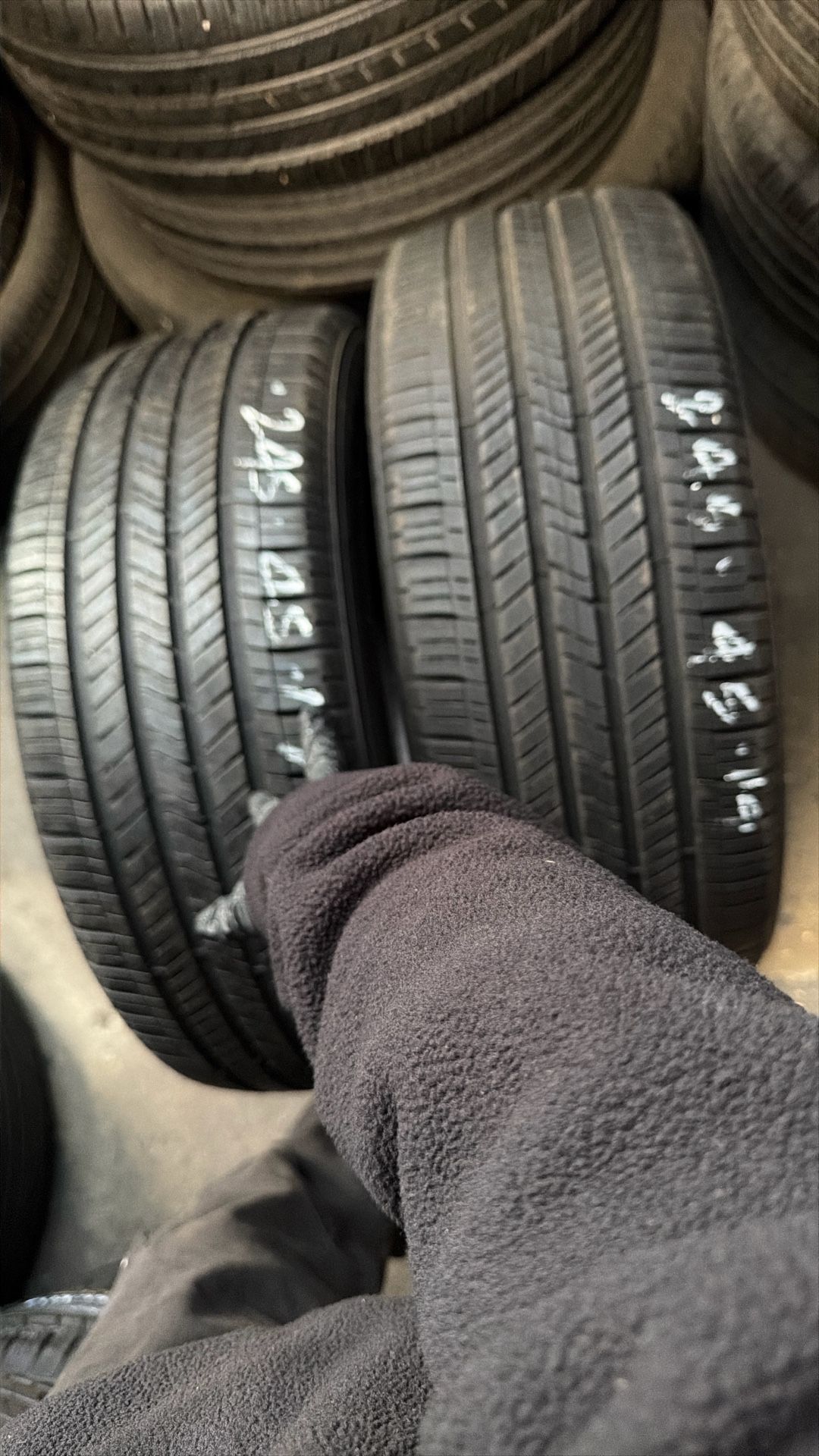 245/45/19 Good Year Eagle Touring T1 ... Two Matching Tires Available With Good Life Left