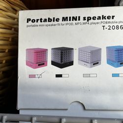 Portable Mini Speaker 