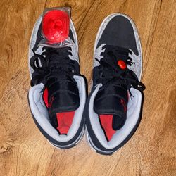 Air Jordan 1 Mid Se Gs 'elephant Toe