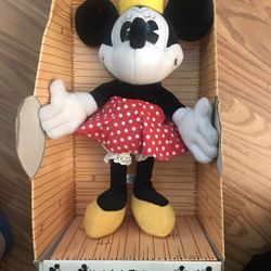 1930’s Disney Nostalgia Minnie Mouse Plush Doll