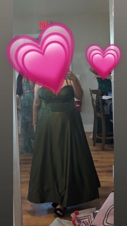 Green dress