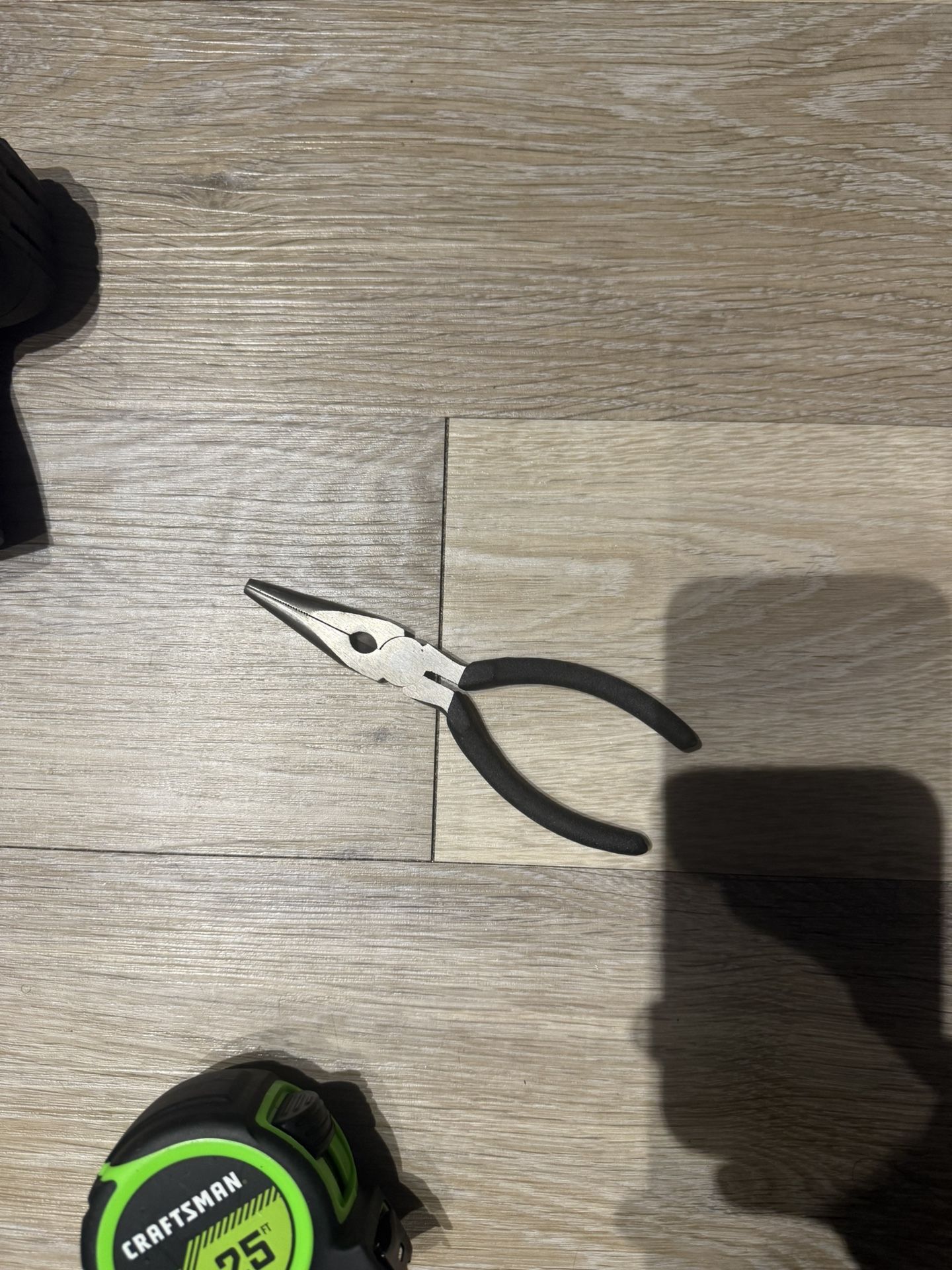Needle Nose Pliers – Rubber Grip Handle – $5