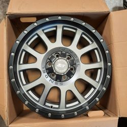 20x9 Matte Graphite Wheels

