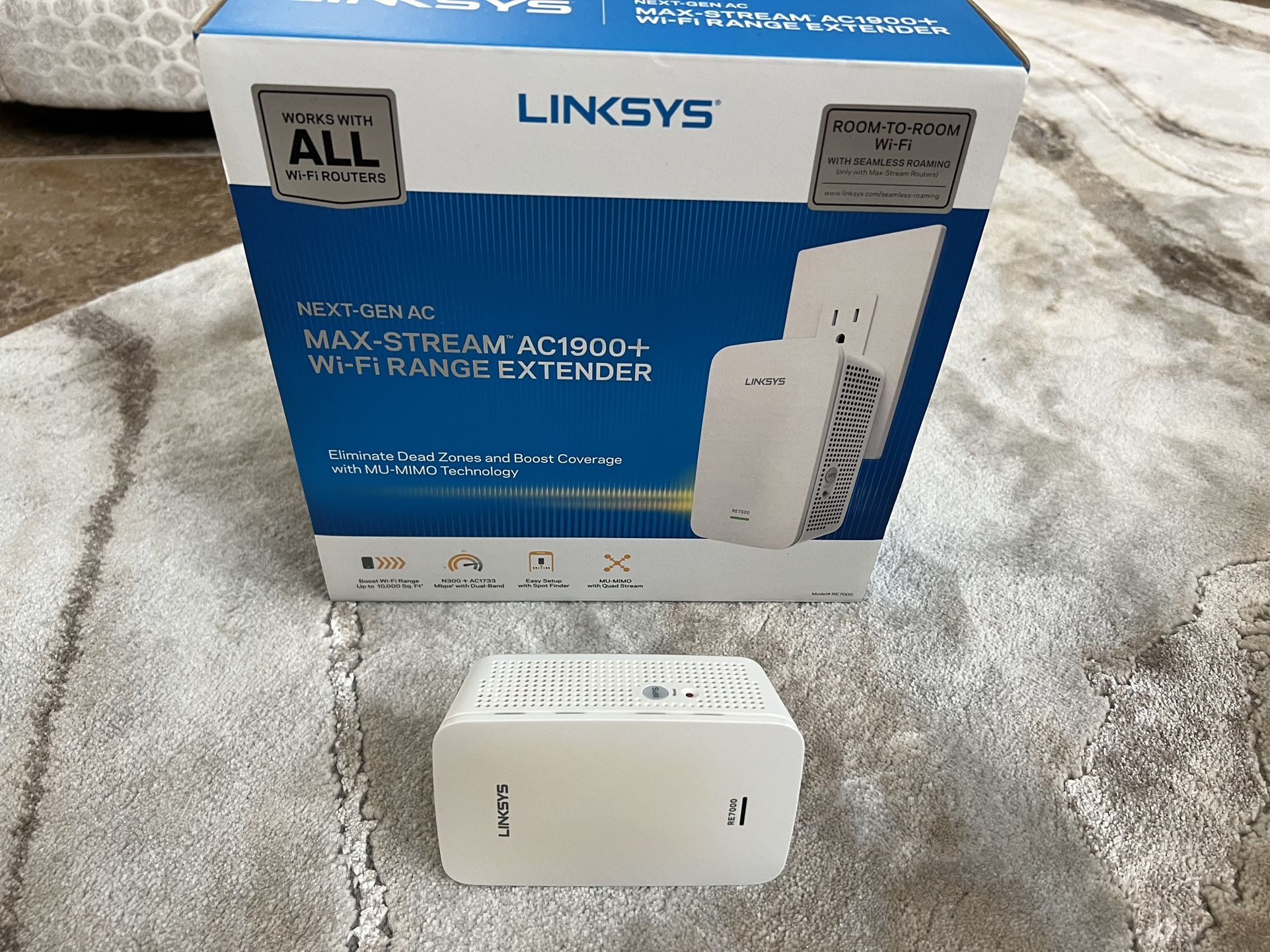 Linksys Max-Maxstream WiFi Range extender