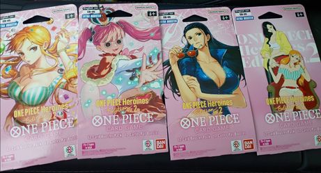 One piece heroines edition vol 2  four packs full art set