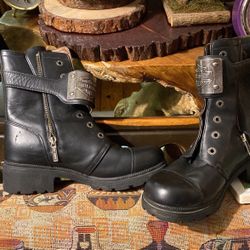 Harley Davidson Boots Size 8 Half