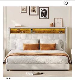 King size bed frame