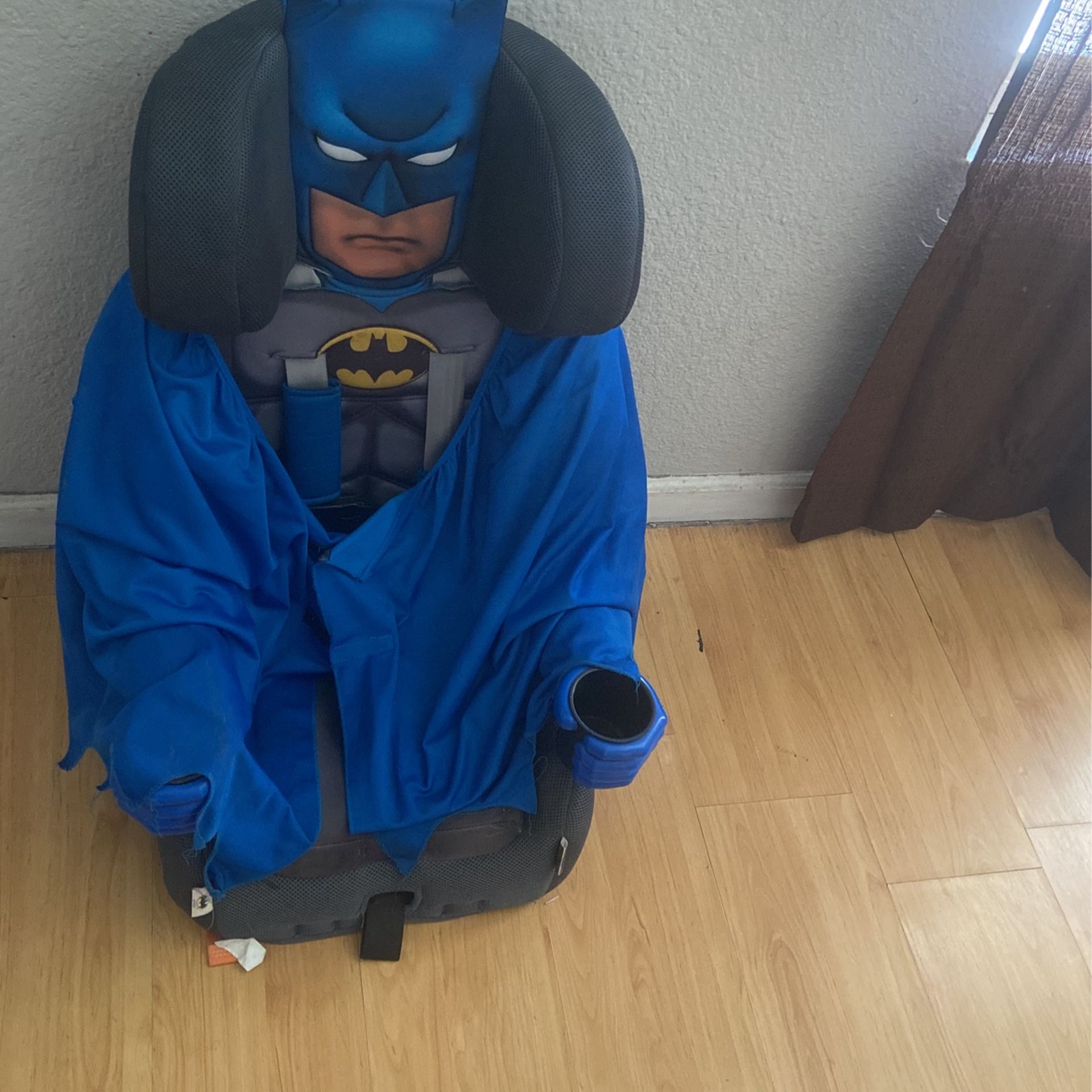 Boy Car Seat Batman Theme