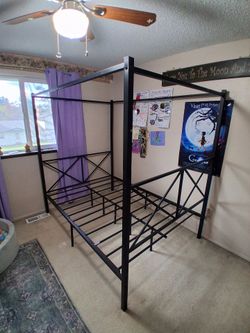 Canopy bed frame