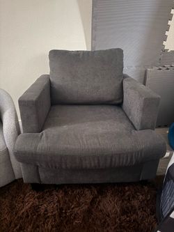 Grey area chair