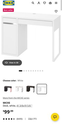 IKEA Micke Desk