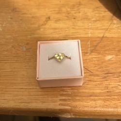 14k or 10k gold ring