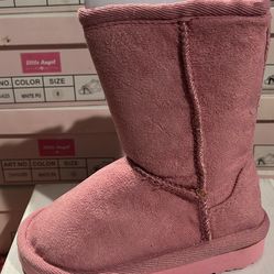 Girls Pink Boots