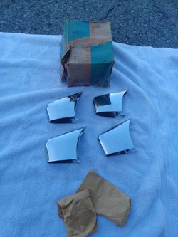 1959 60 Chevy Impala NOS Bumper guards