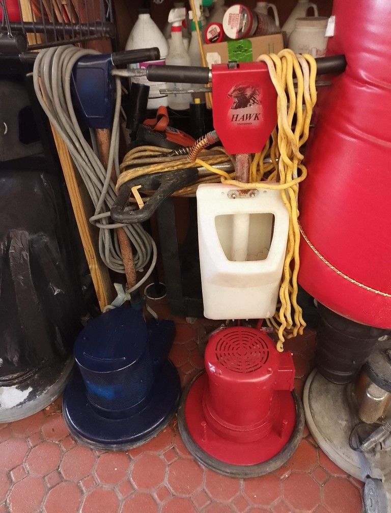Floor Buffer, Polisher, Scrubber, Pulidora, Machine & Janitorial