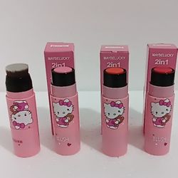 Hello Kitty Blusher And Brush 