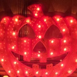 Lighted Holiday Jack-O-Lantern Display 