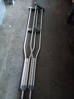 Muletas para adultos y niños de aluminio