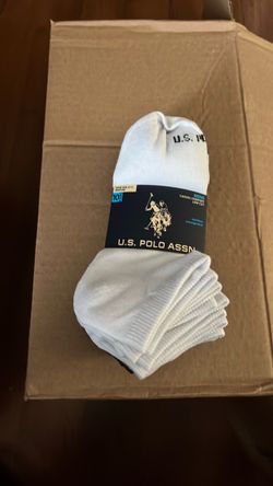 U.S. Polo Assn. Men's Low Cut Socks 10-Pack