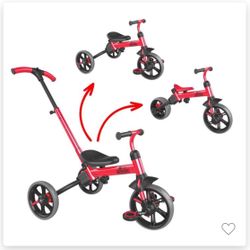 Yvolution Y Velo Flippa Kids' 4-in-1 Trike / Kids Bike