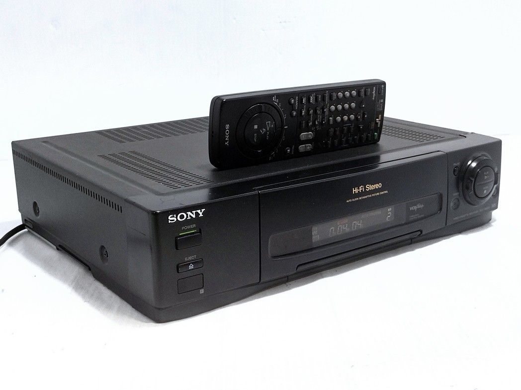 Sony SLV-780HF VCR DA PRO 4 Head HiFi Stereo VHS Player With Remote