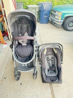 Pivot Stroller With Car Seat