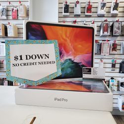 Apple iPad Pro 12.9 4th Gen - PAY $1 DOWN AVAILABLE - NO CREDIT NEEDED