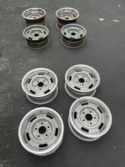 Chevy rally wheels