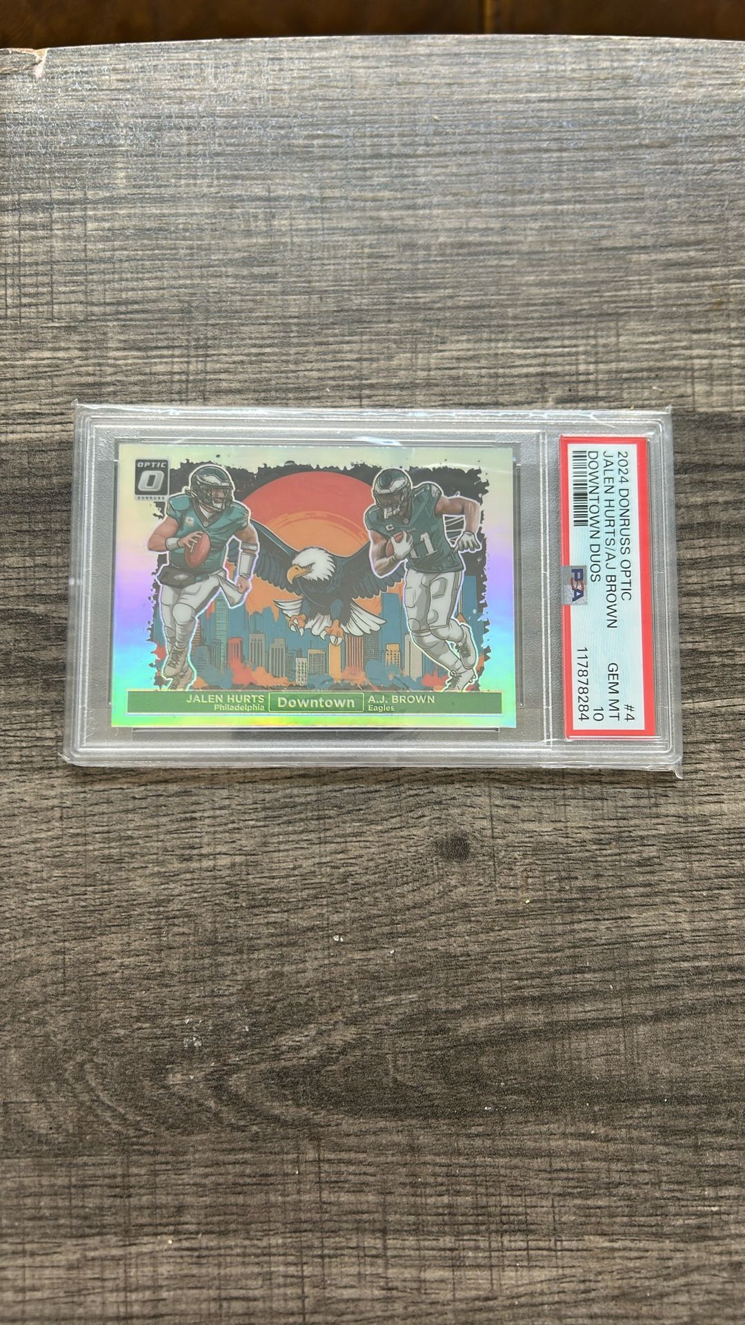 Jalen Hurts Dual Downtown Psa 10