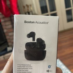 Boston Acoustics True Wireless Earbuds TW1 great sound make a great Christmas present