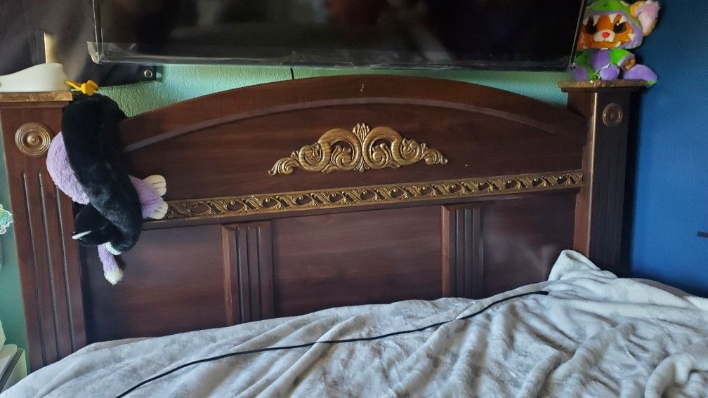 Queen bed frame only