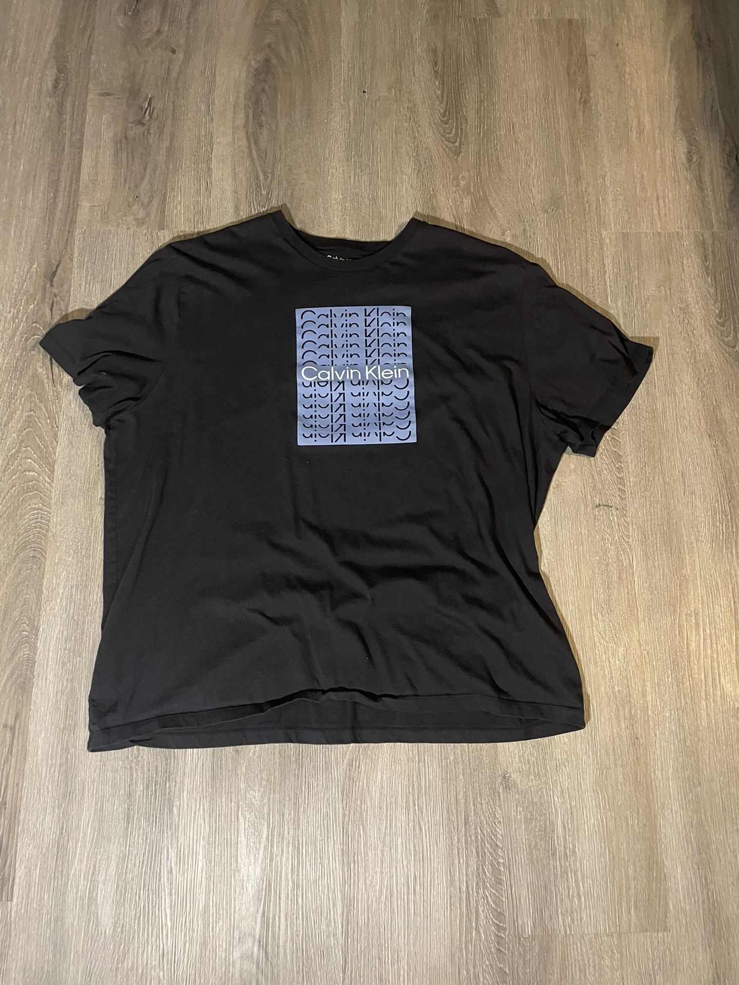 Y2K Black Calvin Klein T-shirt