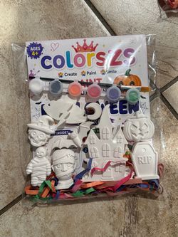 Halloween plaster set big one $12 little one $4