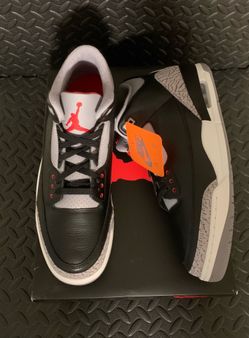 Jordan 3 black cement [2024] men’s size 13