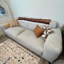 Article Volu Cream Sofa - Discontinued Style!