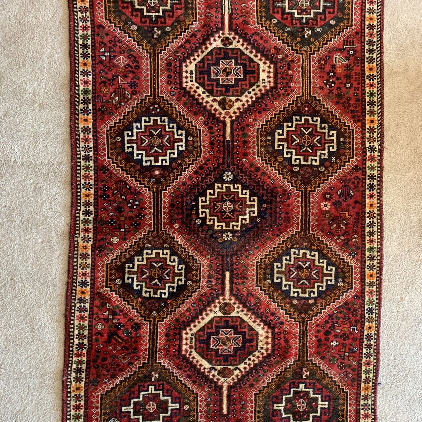 Persian Rug (made In Iran) Hand Woven Carpet