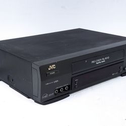 JVC HR-A56U VCR VHS Hi-Fi 4 Head Video Cassette Recorder NO REMOTE