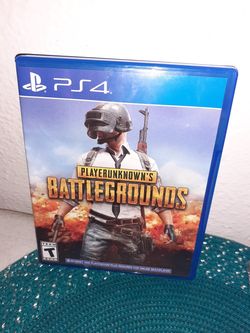 (PuB G) PS4 Playerunknown's Battlegrounds