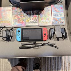 Nintendo Switch W/ Games